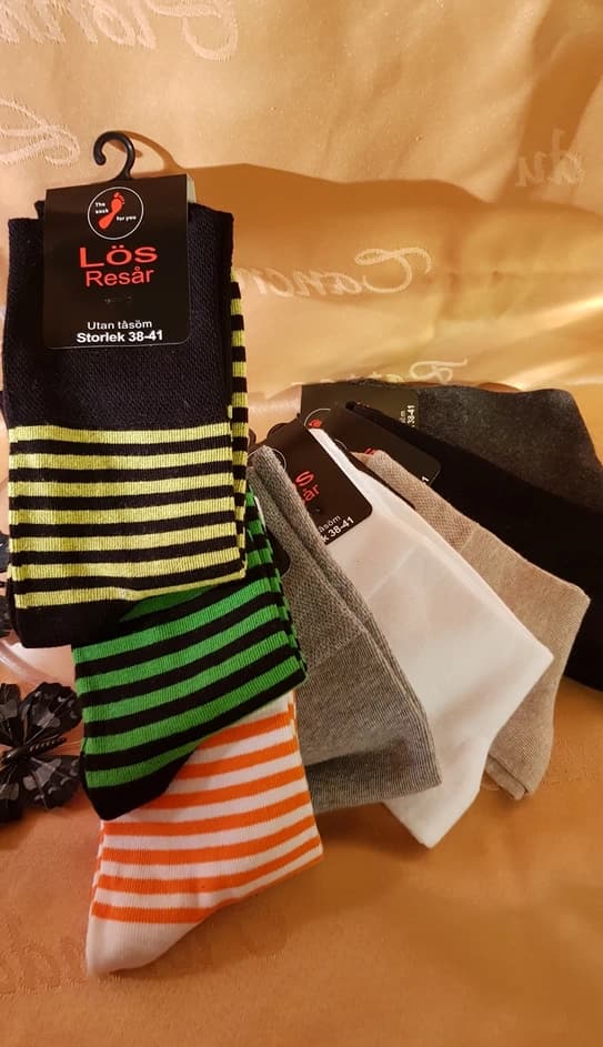 Kompressionsstrumpor för optimal fotvård